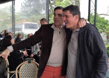 Δυο φίλοι από τα παλιά συναντήθηκαν στο Λιτόχωρο