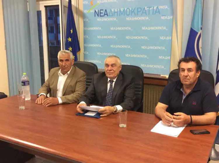 Ο Γεράσιμος Γιακουμάτος στην Κατερίνη