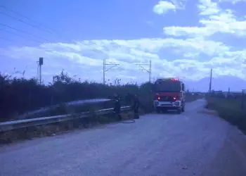 Άμεση ήταν η επέμβαση της Πυροσβεστικής