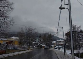 Απριλιάτικο Χιόνι Στα Ορεινά Και Ημιορεινά Του Νομού Θεσσαλονίκης