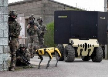 Εκπαίδευση Με Ρομπότ Για Τον Γαλλικό Στρατό