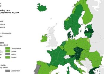 Πράσινη η Ελλάδα στο δείκτη θετικότητας του Ecdc