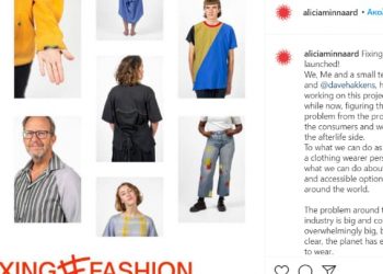 «Fixing Fashion»: Πλατφόρμα Για Την Επιδιόρθωση Ρούχων