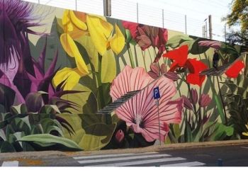Τροπική βλάστηση, στις τοιχογραφίες του Thiago Mazza