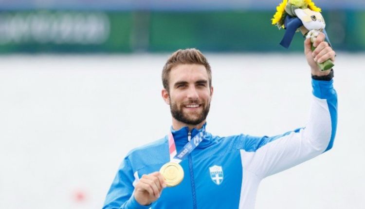 Χρυσός ολυμπιονίκης στο μονό σκιφ ο Στέφανος Ντούσκος με νέο ολυμπιακό ρεκόρ!