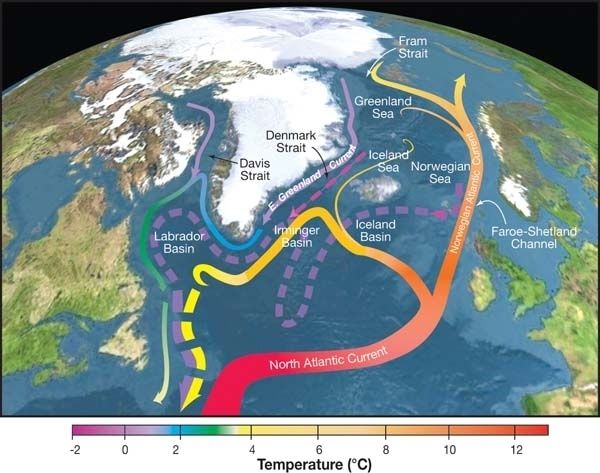 Η κλιματική αλλαγή απειλεί ωκεάνιο ρεύμα