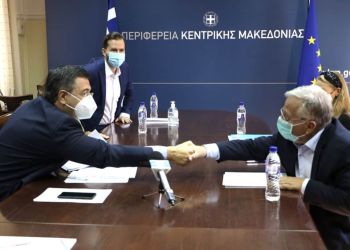 Σύμφωνο συνεργασίας υπέγραψαν ο Περιφερειάρχης Κεντρικής Μακεδονίας Α. Τζιτζικώστας και ο Πρόεδρος του ‘Χαμόγελου του Παιδιού’ Κ. Γιαννόπουλος