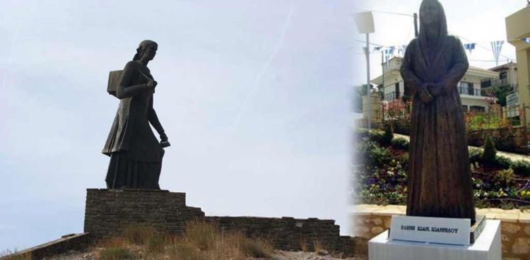 Δυο Γυναικεία Αγάλματα: Ο Πόλεμος Του ΄40