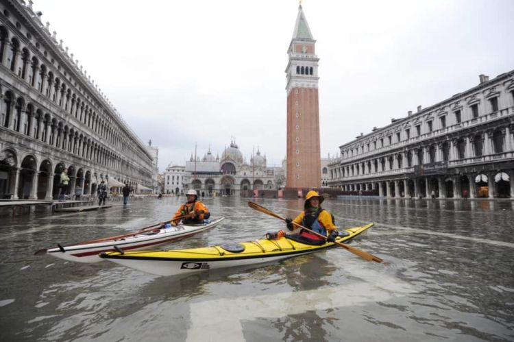 Κλιματική αλλαγή – Βενετία: Επιδεινώνονται τα εκτός εποχής πλημμυρικά φαινόμενα
