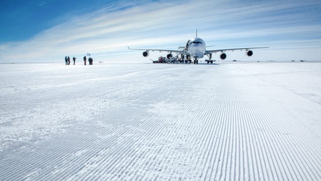 Το πρώτο Airbus που προσγειώνεται στην Ανταρκτική