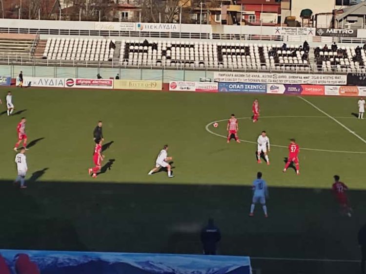 Άδοξη ήττα – Πιερικός Ολυμπιακός Πειραιώς Β 2 1