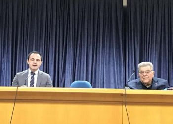 Κατερίνη: Ο Πρόεδρος της Πανελλήνιας Πατριωτικής Ένωσης  Πρ. Εμφιετζόγλου