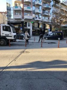 Κατερίνη: Τα φανάρια της κεντρικής πλατείας