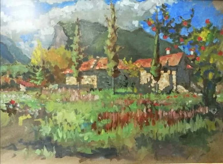 Ο Γιάννης Ρίτσος και τα πλατάνια του Αγίου Διονυσίου εν Ολύμπω…