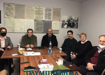 Ευκλείδης Τσακαλώτος: Συνέντευξη Τύπου στα γραφεία της ΝΕ Πιερίας του ΣΥΡΙΖΑ