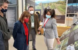 Επίσκεψη της Προέδρου της Δημοκρατίας στο Κέντρο Ενημέρωσης Εθνικού Πάρκου Ολύμπου