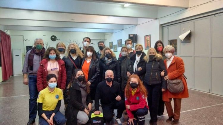 Διασωστική Ομάδα Πιερίας: Παρουσίαση Α΄ Βοηθειών στο 10ο Δημοτικό Σχολείο Νεάπολης Θεσσαλονίκης