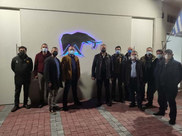 Επίσκεψη Δημάρχου Κατερίνης στο Εκθετήριο “Μαστόδοντας – Νεοκαισάρεια”