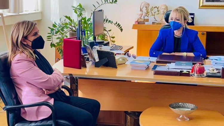 Η Υφ. Υγείας  Ζωή  Ράπτη στην Περιφερειακή Ενότητα Πιερίας