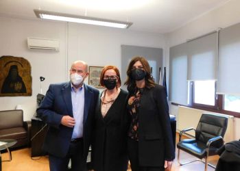 Συνάντηση του Δημάρχου Βαγγέλη Γερολιόλιου