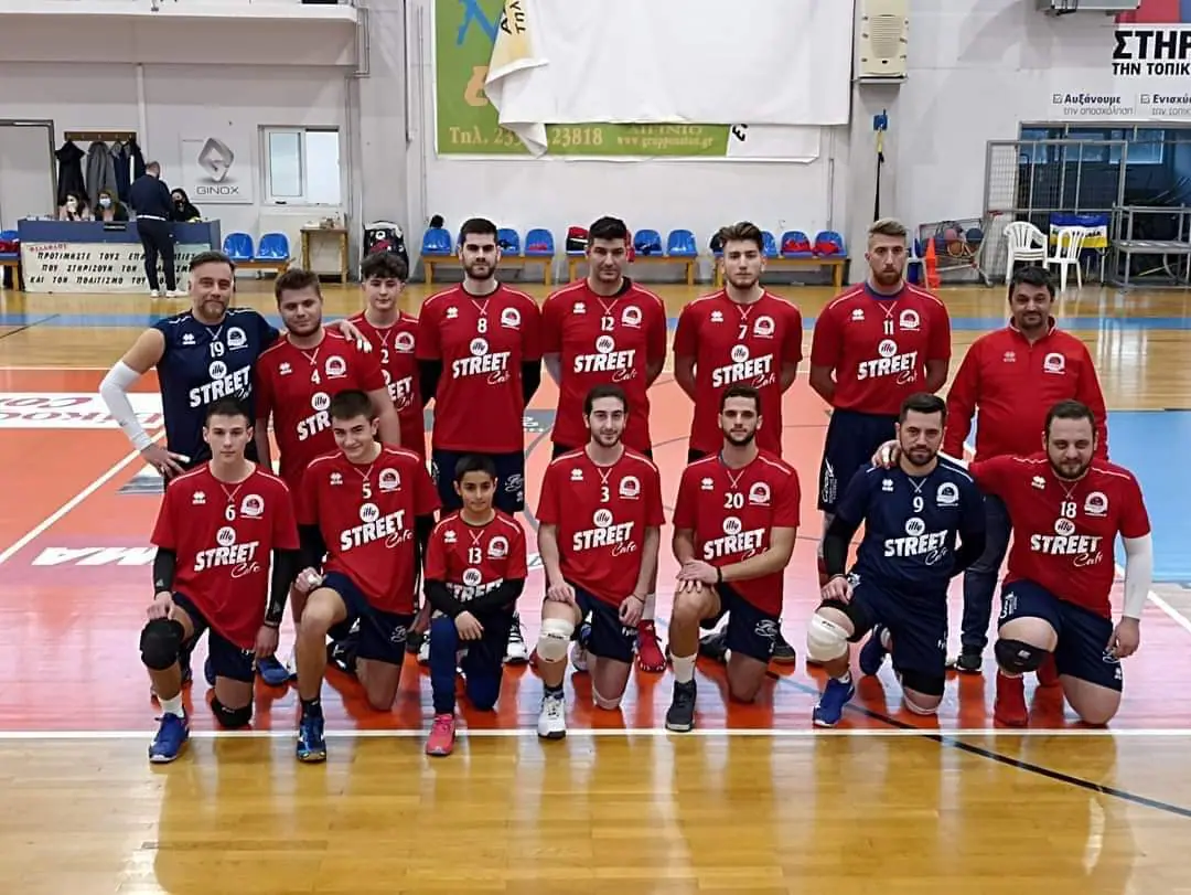Ζαφειράκης Νάουσας - Αίολος Κατερίνης 0-3(15-25,21-25,18-25) Ζαφειράκης Νάουσας – Αίολος Κατερίνης