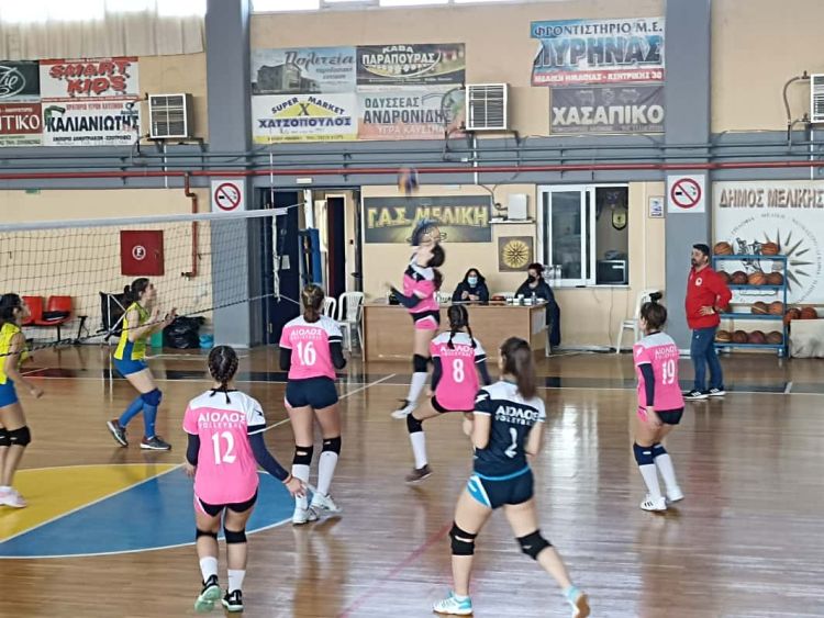 ΓΑΣ Μελίκης – Αίολος Κατερίνης 0 3 (5 25,23 25,10 25)