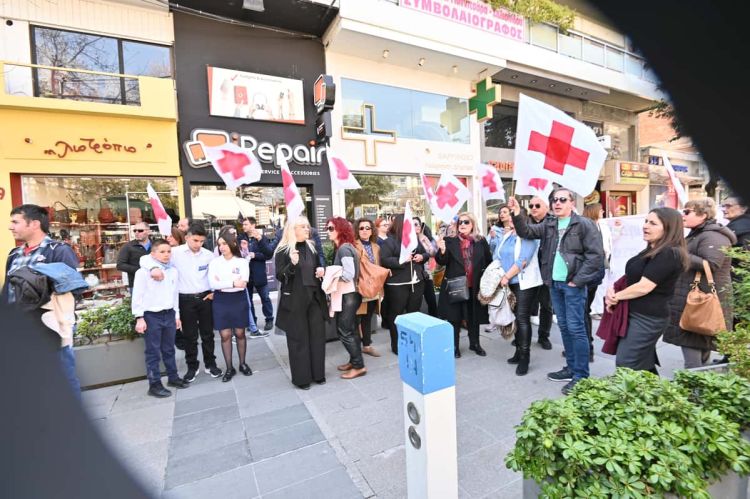 Διαμαρτυρία  των εν αναστολή  υγειονομικών