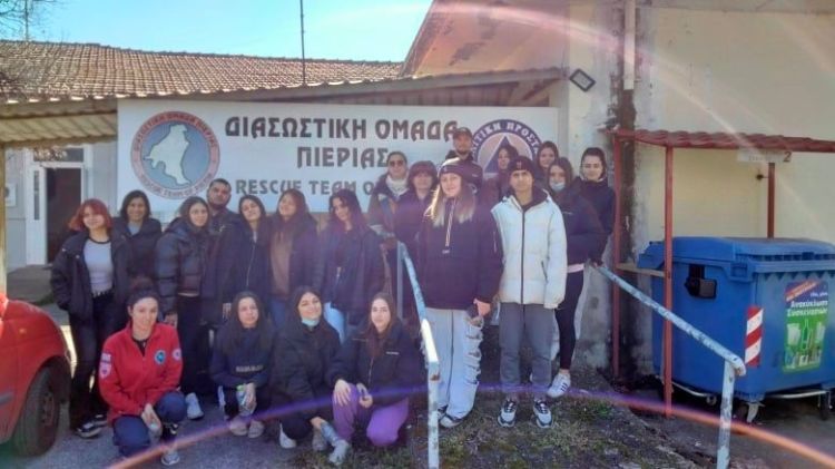 Επίσκεψη των σπουδαστών του τομέα Υγείας – Πρόνοιας και Ευεξίας του 2ου ΕΠΑΛ Κατερίνης στη Διασωστική Ομάδα Πιερίας Επίσκεψη των σπουδαστών του τομέα Υγείας – Πρόνοιας και Ευεξίας του 2ου ΕΠΑΛ Κατερίνης στη Διασωστική Ομάδα Πιερίας