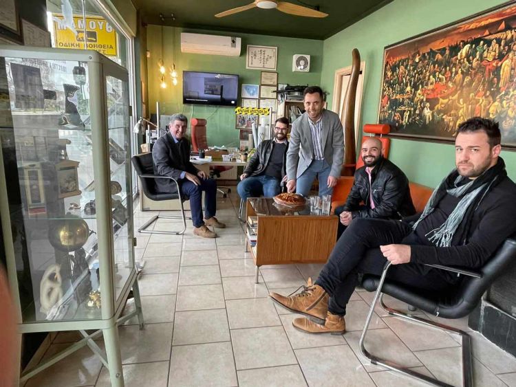 Η Ένωσης Ένωση Μεσιτών Πιερίας έκοψε την ετήσια Βασιλόπιτα