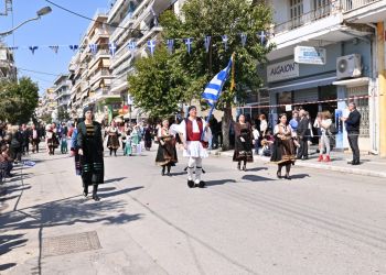 Κατερίνη: Λαμπρή η παρέλαση  της  25ης Μαρτίου