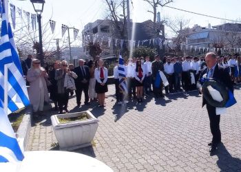 Με λαμπρότητα ο εορτασμός της επετείου της 25ης Μαρτίου 1821 στον Δήμο Δίου Ολύμπου