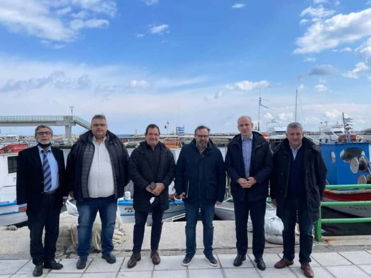 Στην Κατερίνη χθες ο ΓΓ Ναυτιλίας Ευάγγελος Κυριαζόπουλος