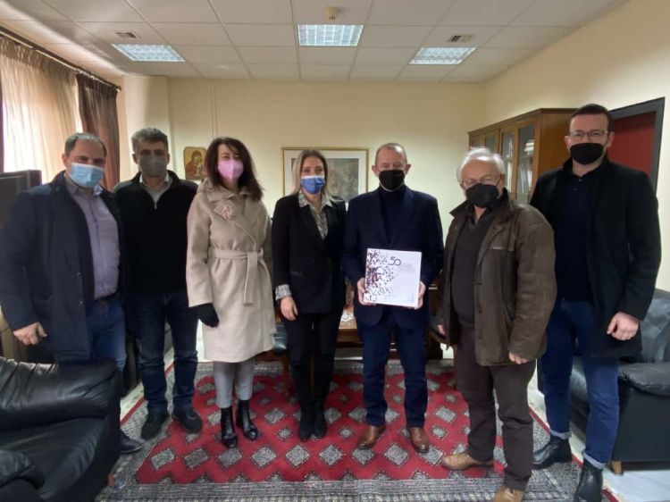 Συνάντηση του προέδρου του Επιμελητηρίου Πιερίας με το νέο Δ.Σ του ΟΡ.ΦΕ.Ο