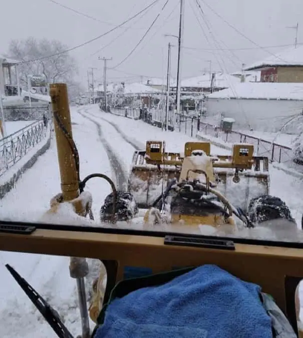 Έγκαιρη αντιμετώπιση της κακοκαιρίας στις κοινότητες του δήμου Πύδνας Κολινδρού