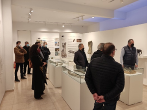 Επίσκεψη του Δ.Σ. Αθανάσιου Λιακόπουλου στο Εκθετήριο «ΜΑΣΤΟΔΟΝΤΑΣ – ΝΕΟΚΑΙΣΑΡΕΙΑ»