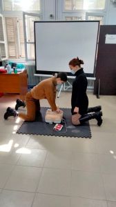 Επίσκεψη των σπουδαστών του τομέα Υγείας – Πρόνοιας και Ευεξίας του 2ου ΕΠΑΛ Κατερίνης στη Διασωστική Ομάδα Πιερίας