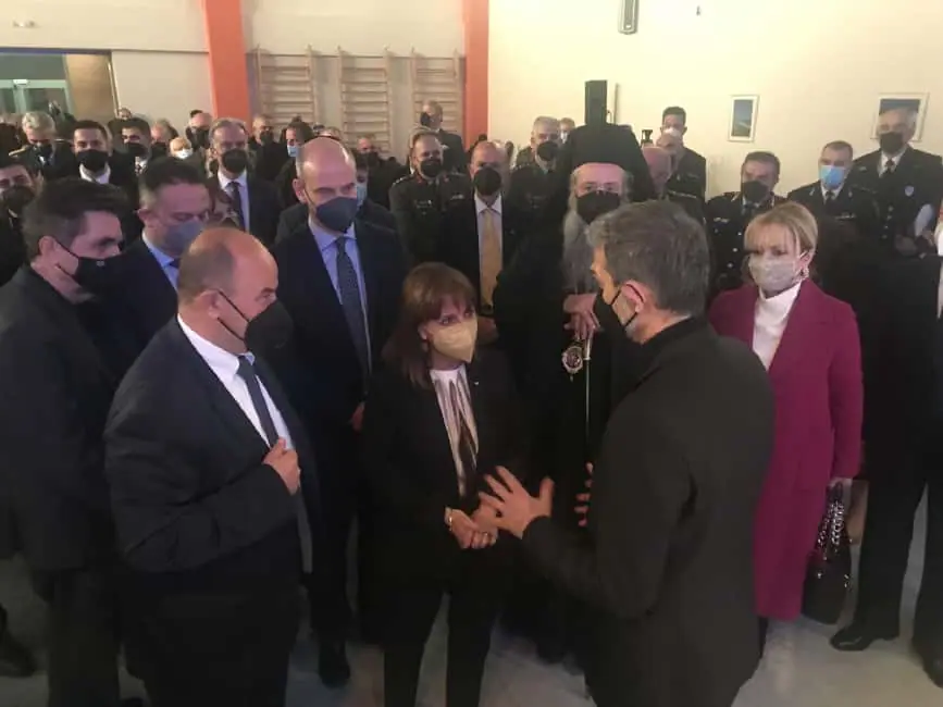 Η συγκίνηση της προέδρου της Δημοκρατίας Η συγκίνηση της προέδρου της Δημοκρατίας