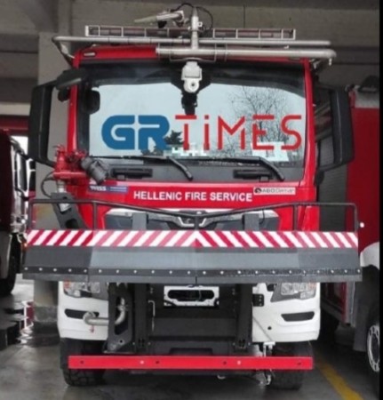 «Θηρίο»: Το πυροσβεστικό όχημα λεπίδα που θα επιχειρεί στις σήραγγες της Κατερίνης