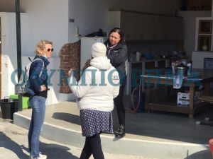 Κατερίνη: Οικογένειες από την Ουκρανία φιλοξενούνται  στα οικήματα του Καπνικού Σταθμού.