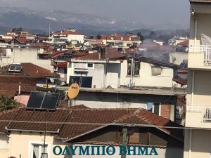Κατερίνη: Πυρκαγιά σε σπίτι στη περιοχή Βατάν κοντά στον Άγιο Γεώργιο (αποκλειστικό – Vid+img)