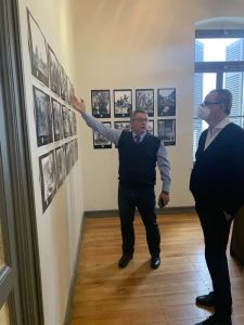 Ο Δήμαρχος Κατερίνης στην Έκθεση για την 90χρονη διαδρομή του Ε.Ο.Σ