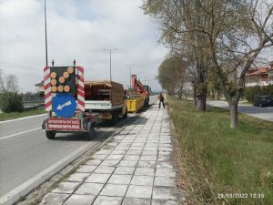 ΠΕ Πιερίας: Εργασίες συντήρησης στο επαρχιακό οδικό δίκτυο