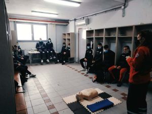 Παρουσίαση Α Βοηθειών στους αθλητές του Κ19 του Πιερικού