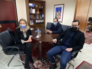 Συνάντηση του προέδρου του Επιμελητηρίου Πιερίας με το νέο Δ.Σ του ΟΡ.ΦΕ.Ο