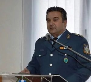 Αντιπεριφερειάρχης Πιερίας: Συγχαρητήριο Μήνυμα προς το Διευθυντή της Αστυνομικής Διεύθυνσης Πιερίας, Ταξίαρχο Γεώργιο Τζήμα