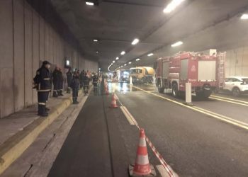 ΟΛΥΜΠΟΣ 2022 – Άσκηση  ετοιμότητας μεγάλης κλίμακας  στη σήραγγα Κατερίνης