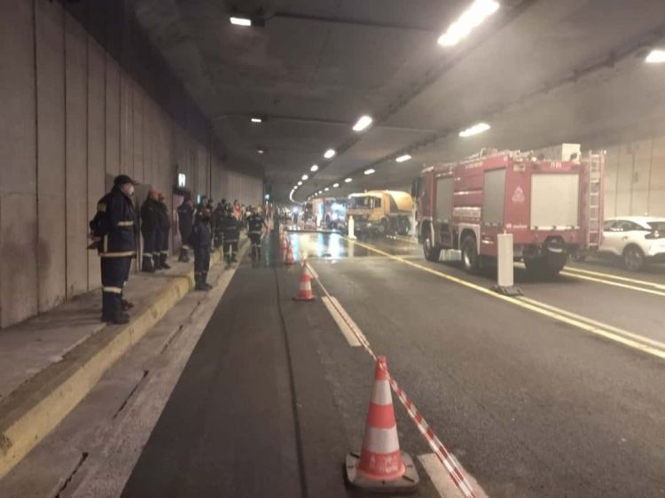 ΟΛΥΜΠΟΣ 2022 – Άσκηση  ετοιμότητας μεγάλης κλίμακας  στη σήραγγα Κατερίνης