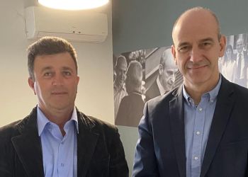 Συνάντηση Φώντα Μπαραλιάκου με τον νέο Πρόεδρο της Κεντρικής Κλαδικής Συνεταιριστικής Ένωσης Καπνού Ελλάδος