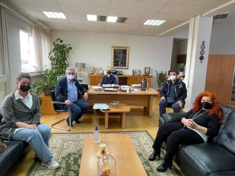 Συνάντηση της Αντιπεριφερειάρχη Π.Ε. Πιερίας με το Σύλλογο Ενοικιαζομένων Δωματίων Ν. Πόρων “Ξένιος Ζευς”