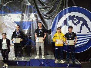 3ος ο Αρχέλαος Κατερίνης στο Πανελλήνιο Πρωτάθλημα Ελληνορωμαϊκής Πάλης Εφήβων. 3ος ο Αρχέλαος Κατερίνης στο Πανελλήνιο Πρωτάθλημα Ελληνορωμαϊκής Πάλης Εφήβων.